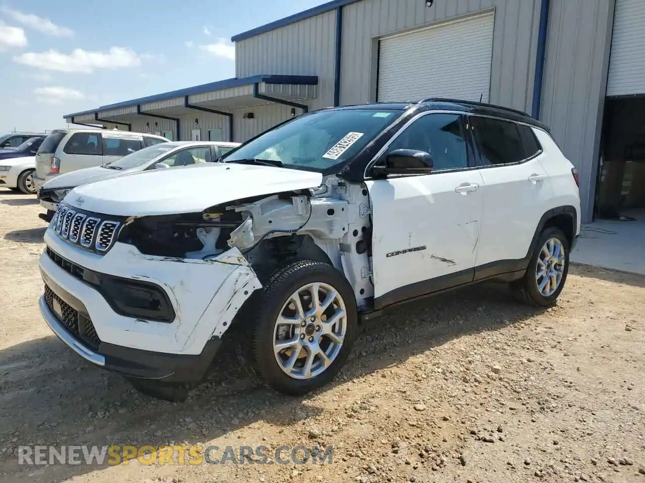 1 Photograph of a damaged car 3C4NJDCN6ST512420 JEEP COMPASS 2025