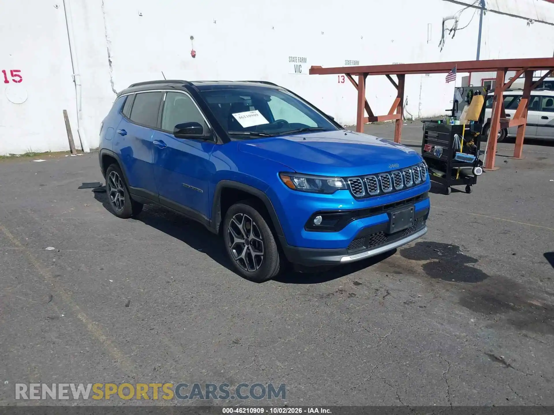 1 fotografías del automóvil dañado 3C4NJDCN6ST520372 JEEP COMPASS 2025