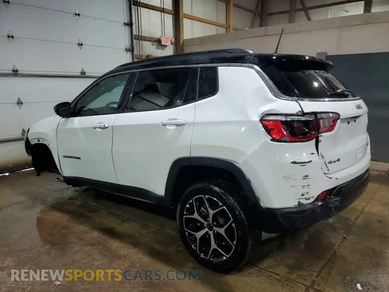 2 Photograph of a damaged car 3C4NJDCN6ST523580 JEEP COMPASS 2025