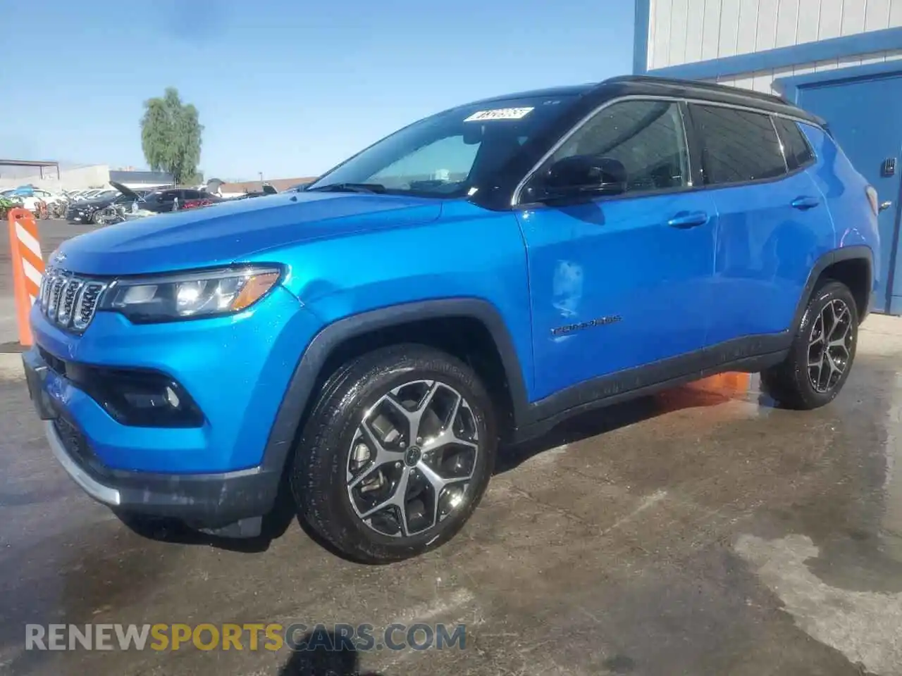 1 Photograph of a damaged car 3C4NJDCN6ST525815 JEEP COMPASS 2025