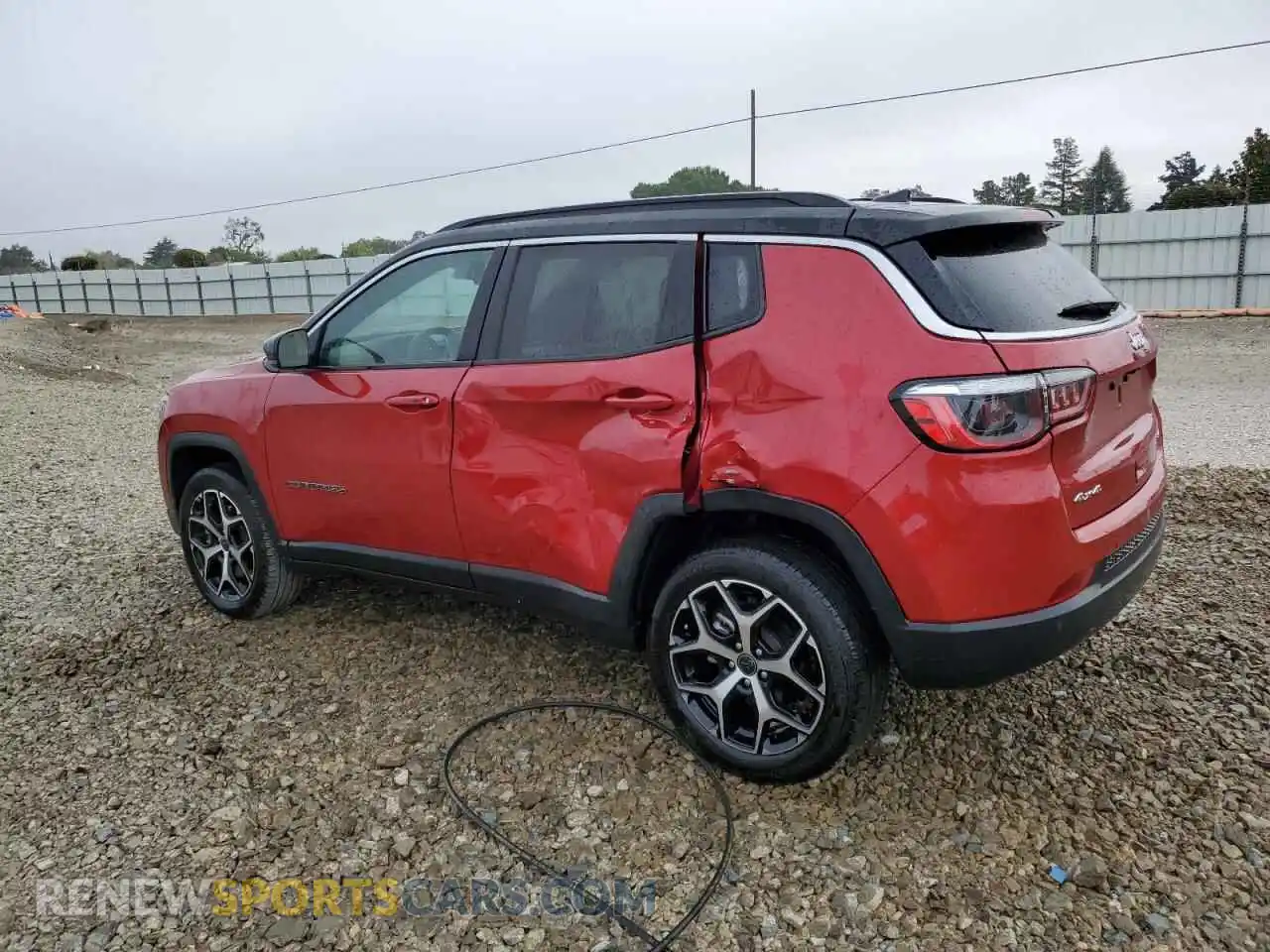 2 Photograph of a damaged car 3C4NJDCN6ST550388 JEEP COMPASS 2025