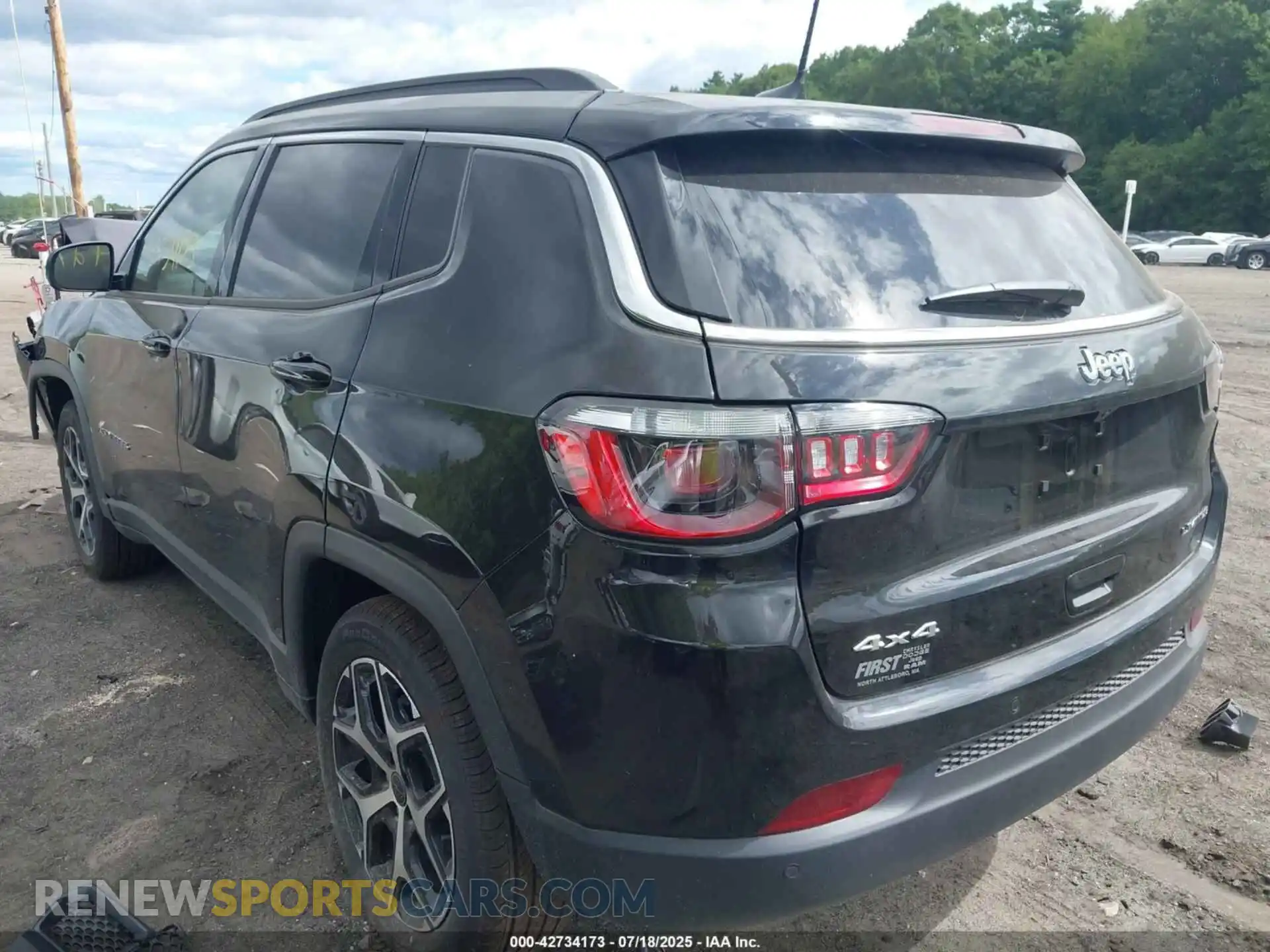 3 Photograph of a damaged car 3C4NJDCN6ST551962 JEEP COMPASS 2025