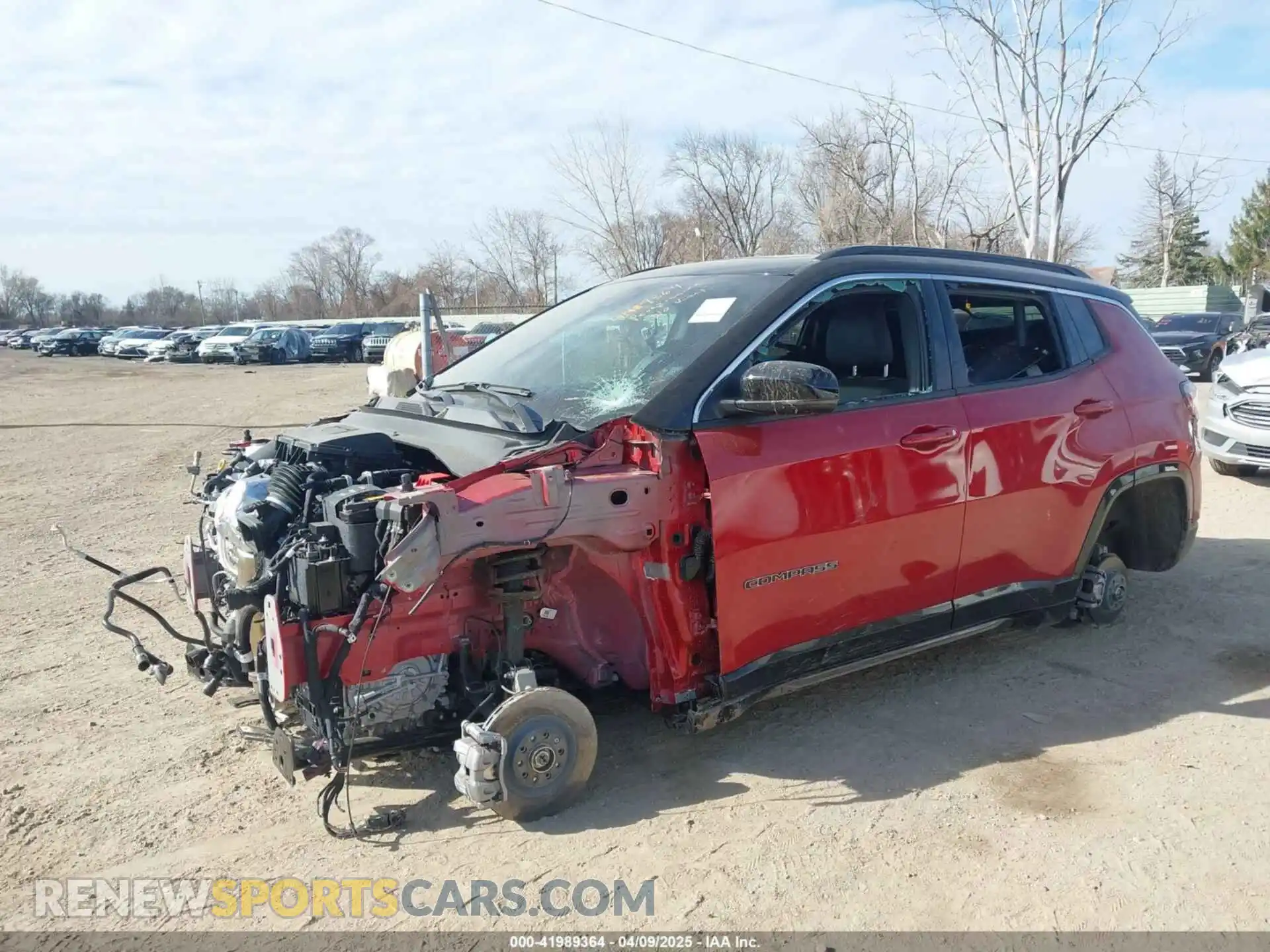 2 Photograph of a damaged car 3C4NJDCN6ST560628 JEEP COMPASS 2025