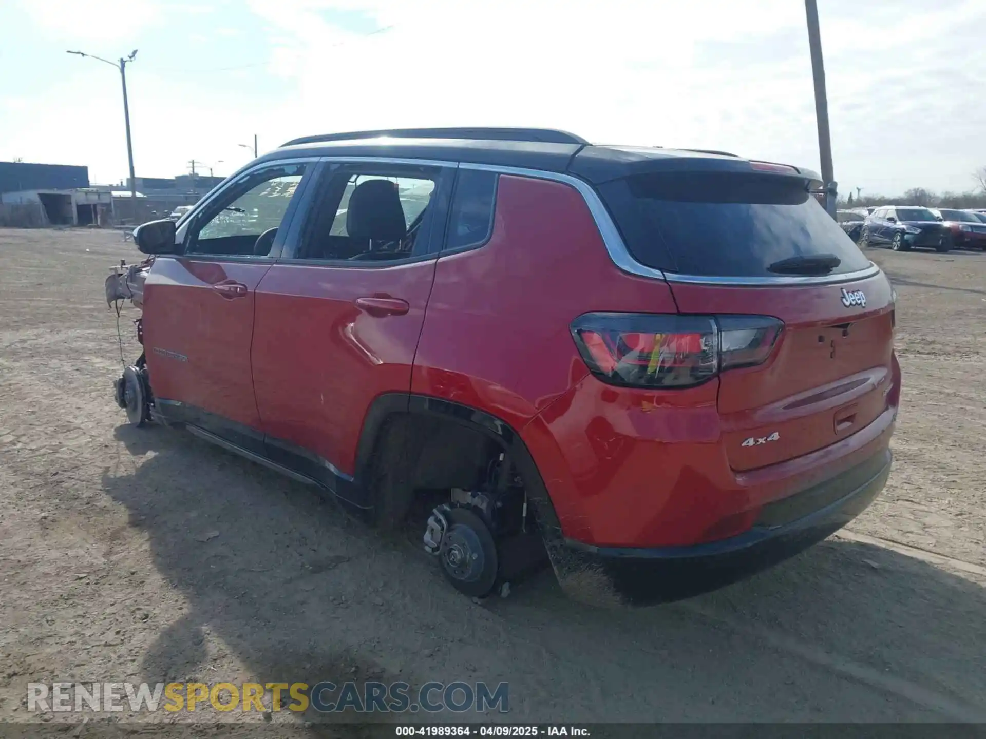 3 Photograph of a damaged car 3C4NJDCN6ST560628 JEEP COMPASS 2025