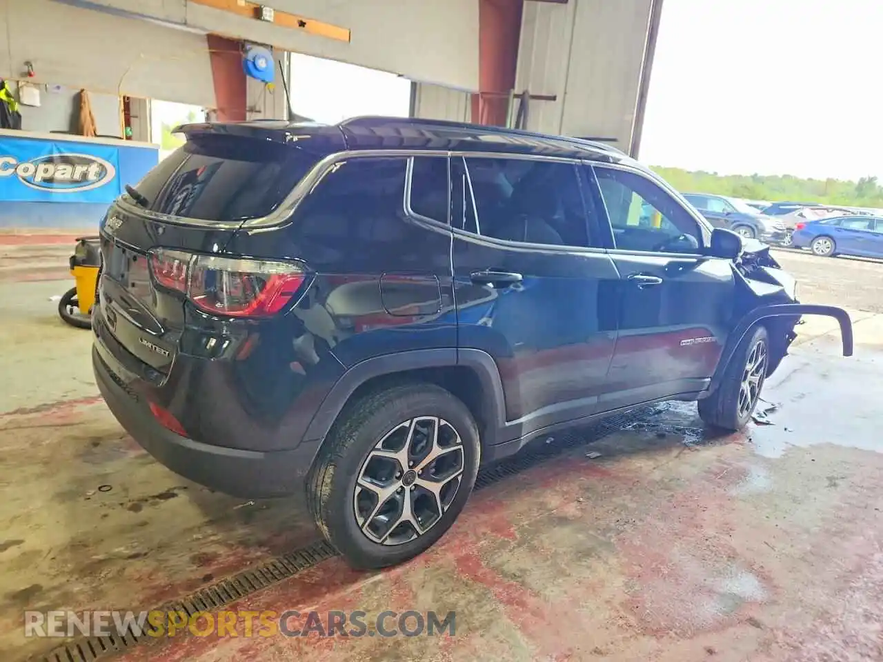 3 fotografías del automóvil dañado 3C4NJDCN6ST585724 JEEP COMPASS 2025