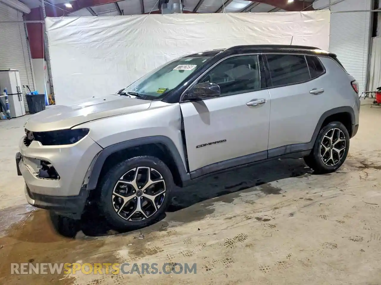 1 Photograph of a damaged car 3C4NJDCN6ST605535 JEEP COMPASS 2025