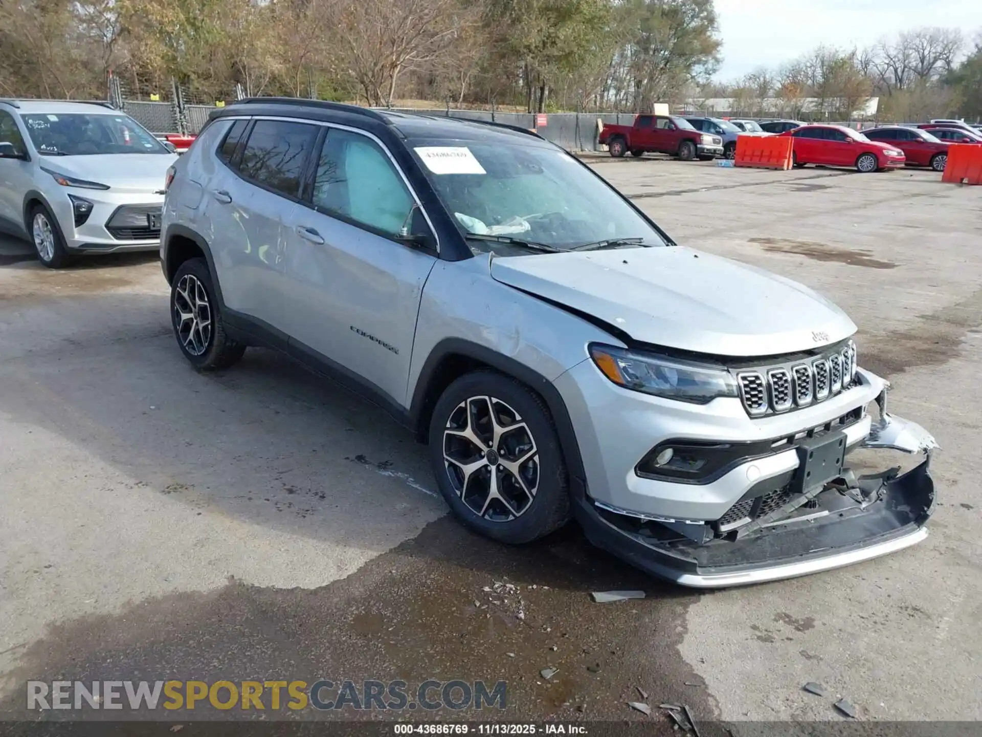 1 Photograph of a damaged car 3C4NJDCN6ST622514 JEEP COMPASS 2025