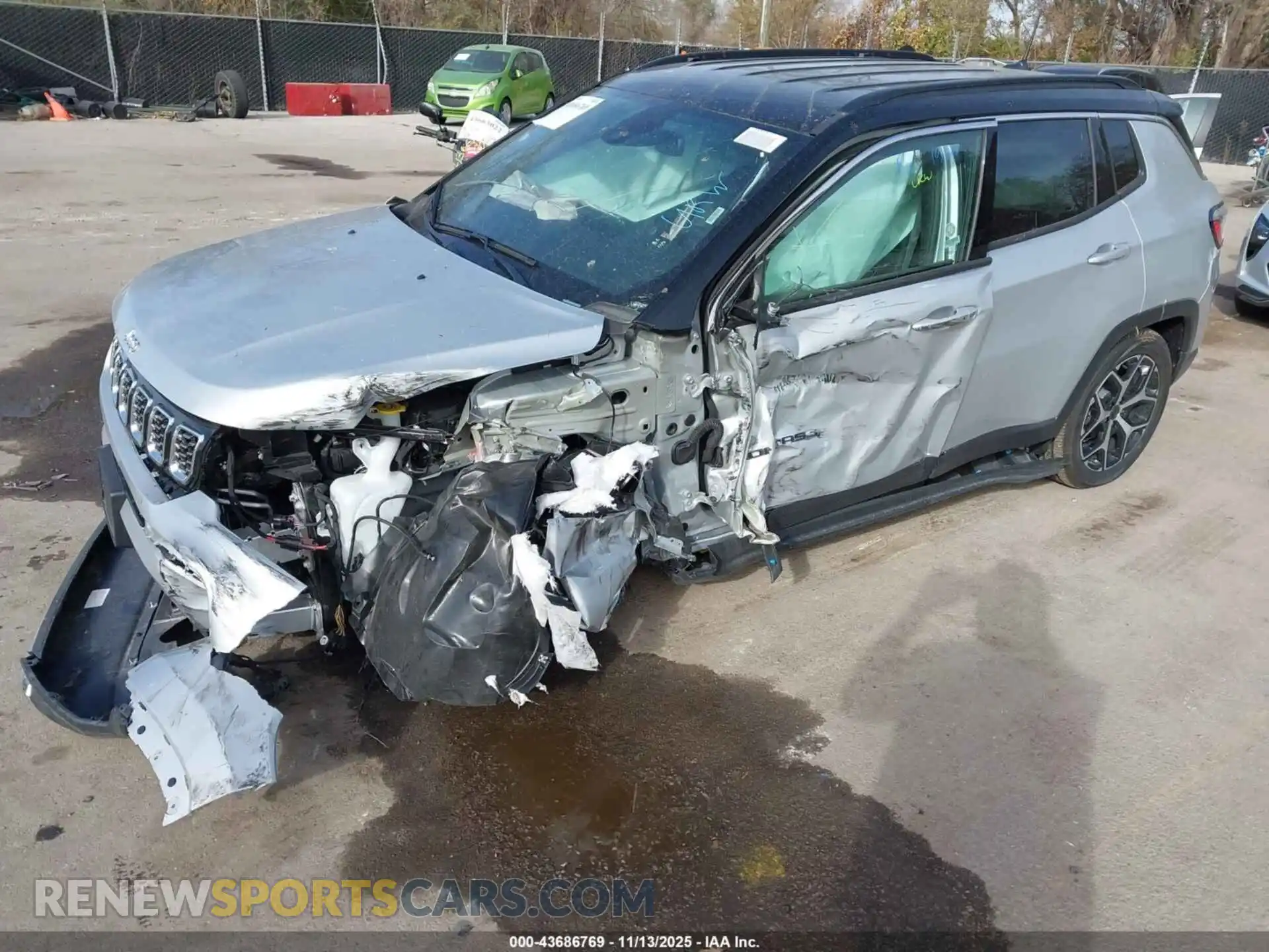2 Photograph of a damaged car 3C4NJDCN6ST622514 JEEP COMPASS 2025