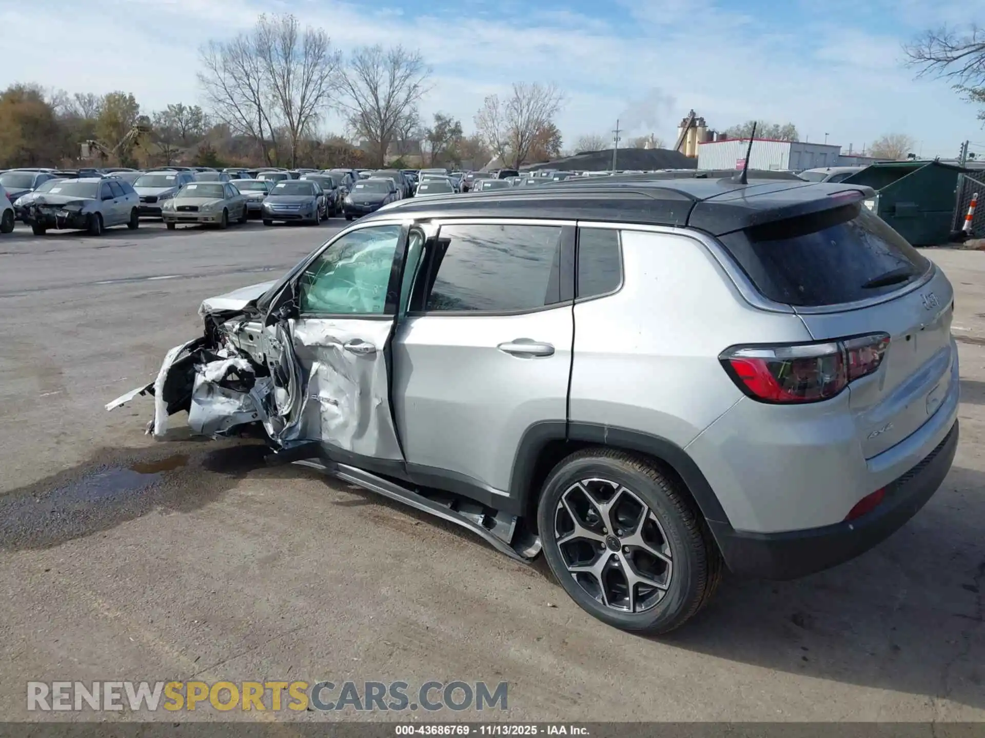 3 Photograph of a damaged car 3C4NJDCN6ST622514 JEEP COMPASS 2025
