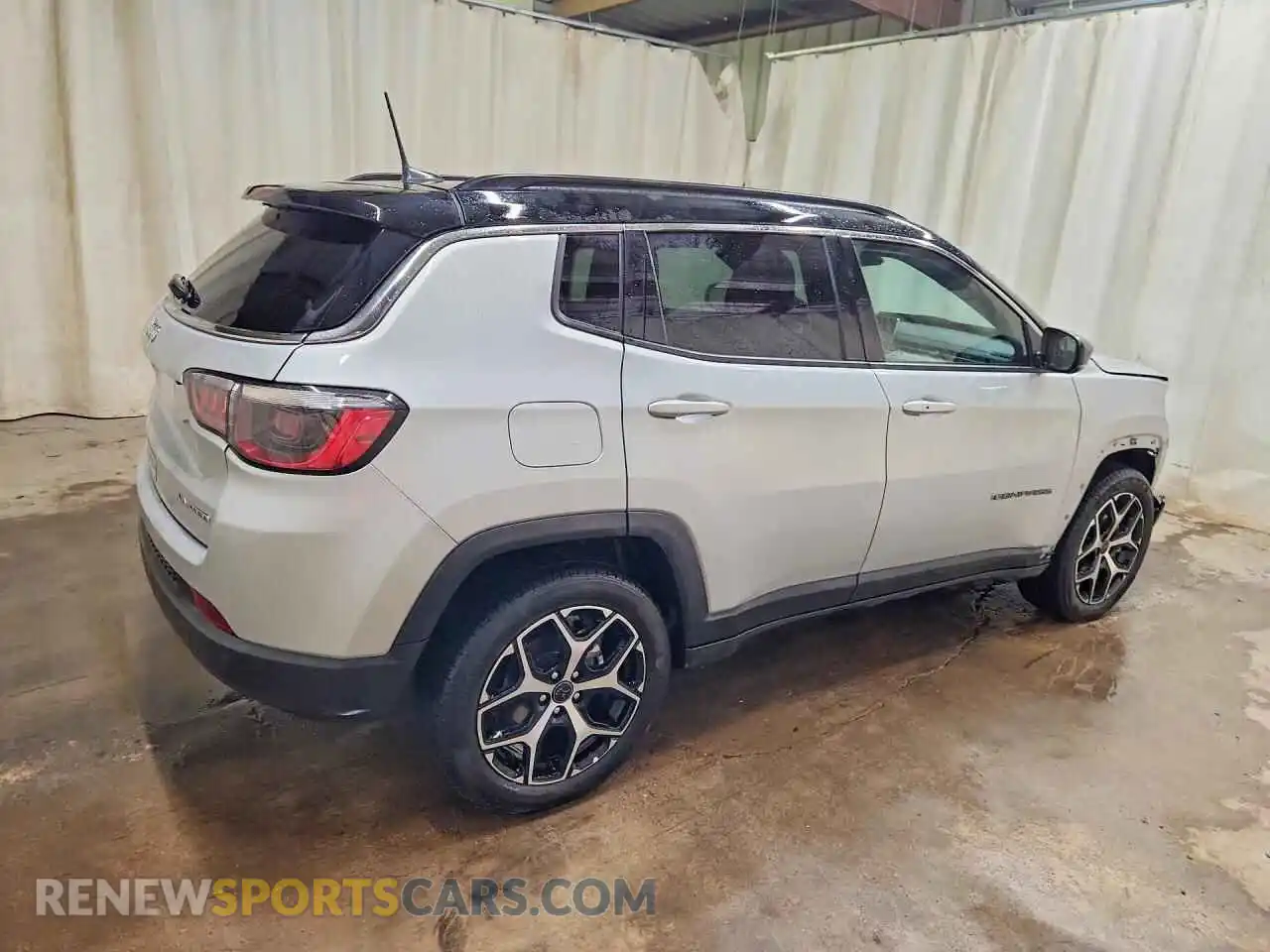 3 fotografías del automóvil dañado 3C4NJDCN6ST625011 JEEP COMPASS 2025