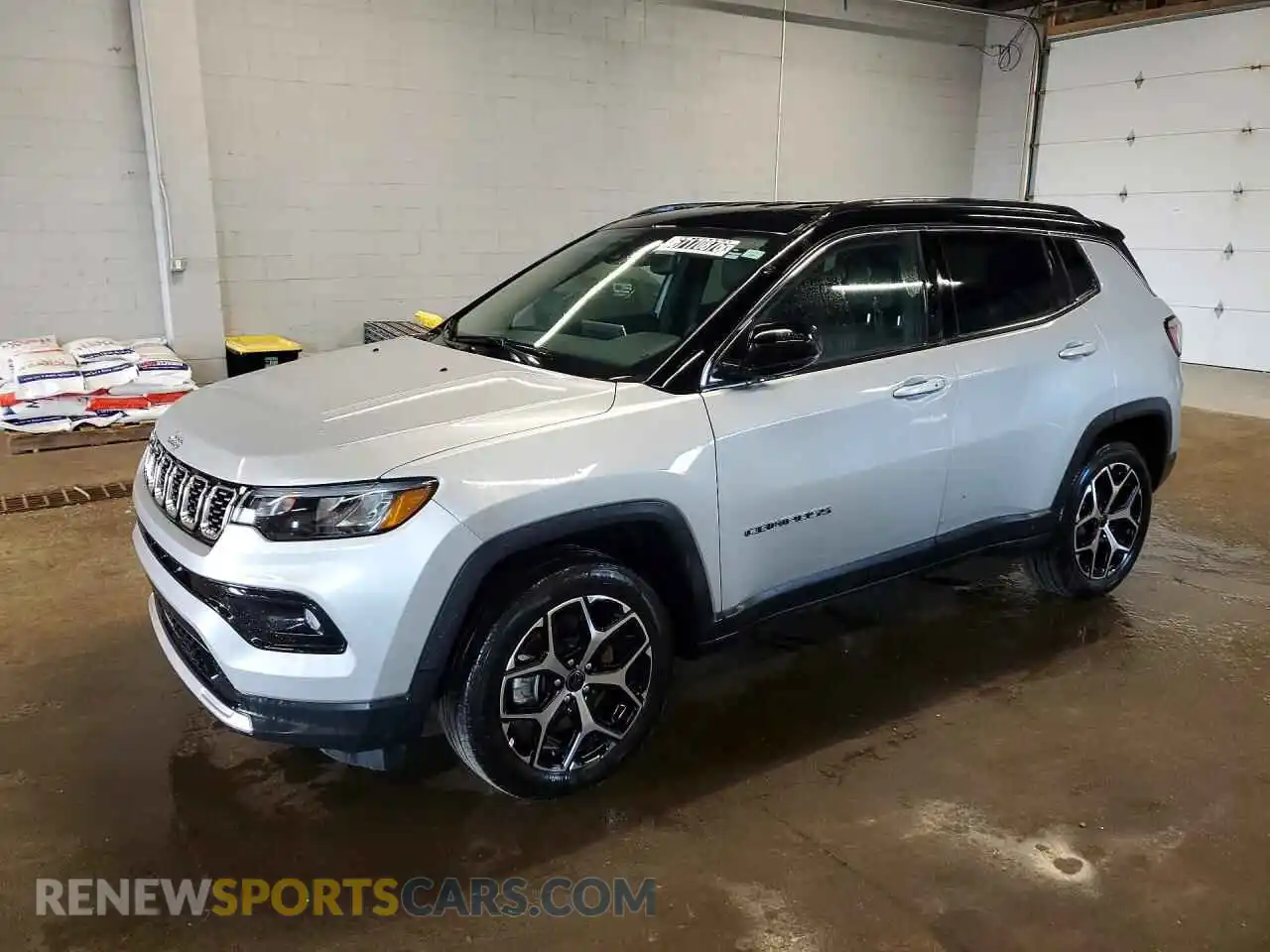 1 Photograph of a damaged car 3C4NJDCN6ST625025 JEEP COMPASS 2025