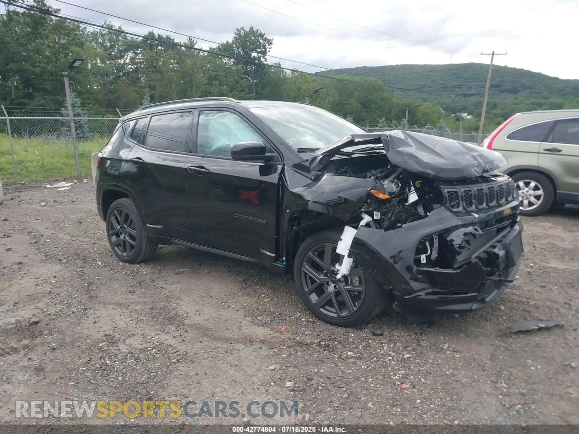 1 Photograph of a damaged car 3C4NJDCN7ST502575 JEEP COMPASS 2025