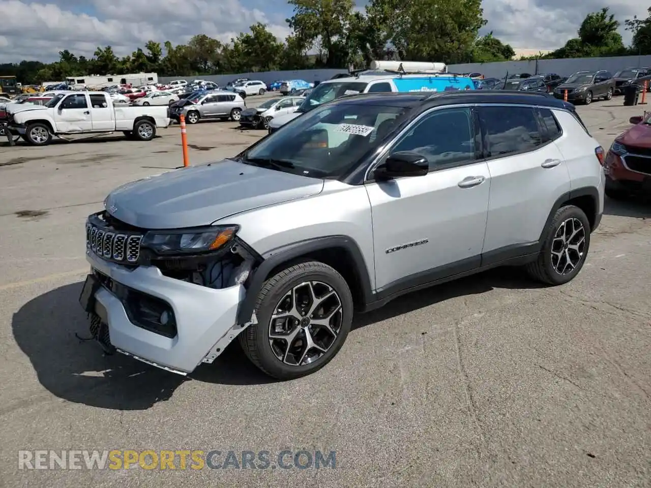 1 Photograph of a damaged car 3C4NJDCN7ST511681 JEEP COMPASS 2025