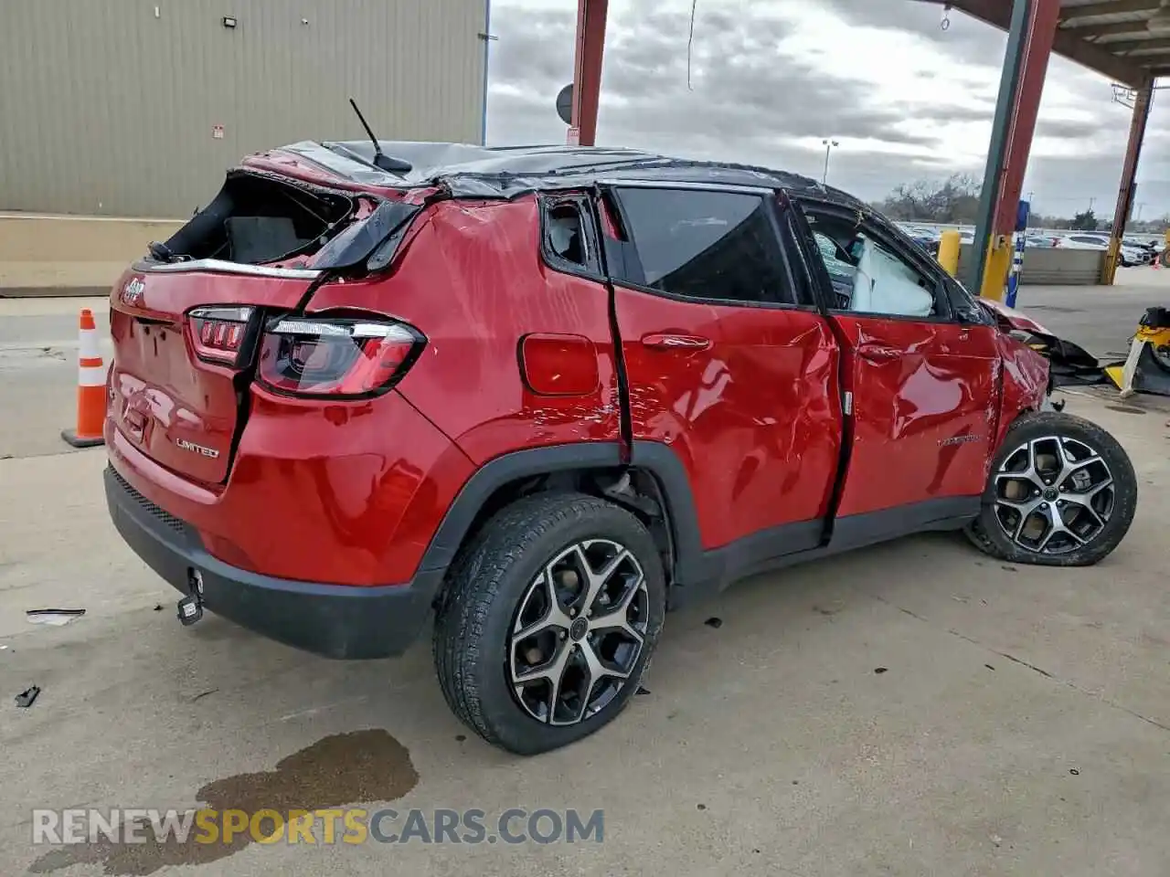 3 Photograph of a damaged car 3C4NJDCN7ST523927 JEEP COMPASS 2025