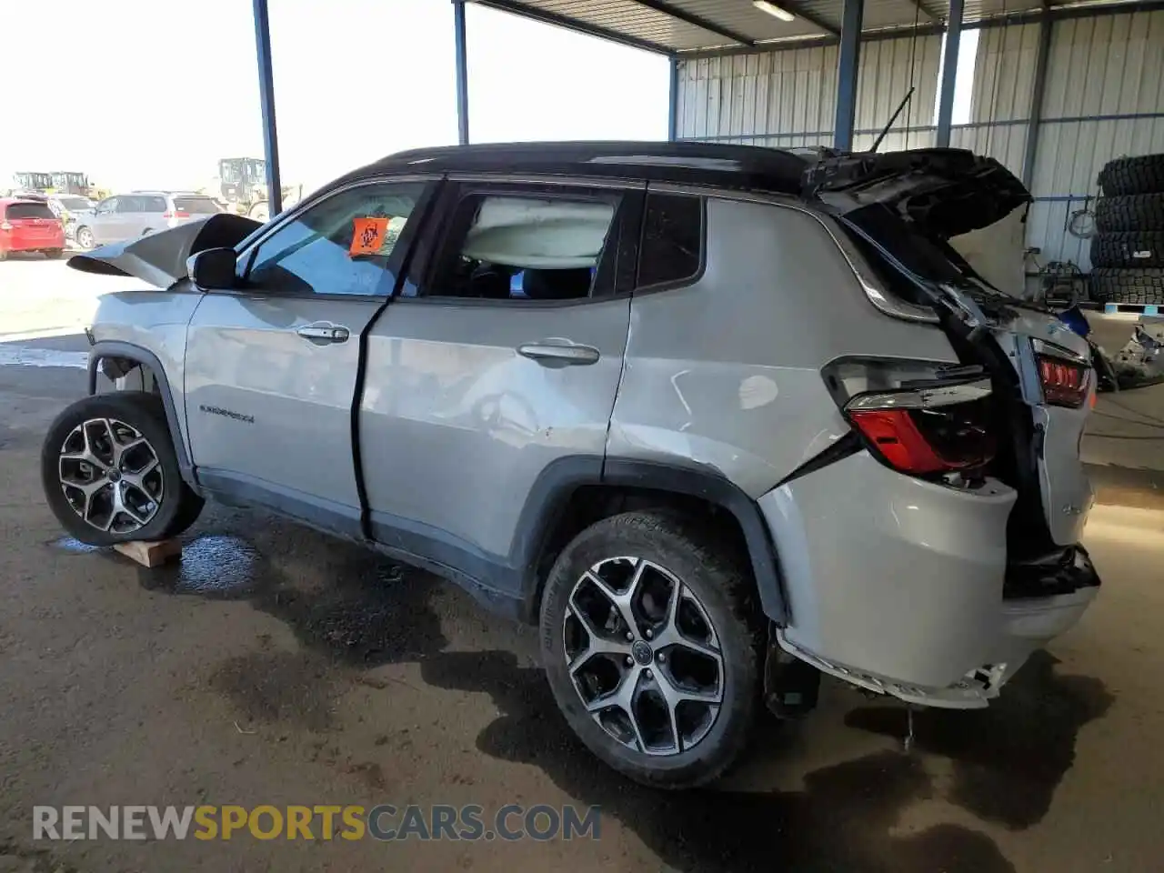 2 Photograph of a damaged car 3C4NJDCN7ST545412 JEEP COMPASS 2025