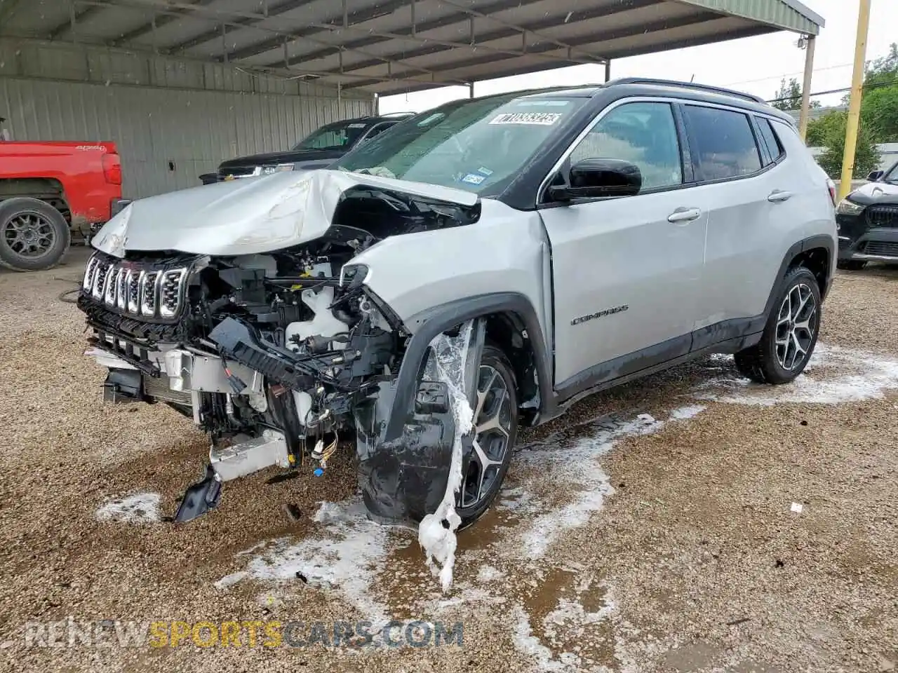 1 Photograph of a damaged car 3C4NJDCN7ST561187 JEEP COMPASS 2025