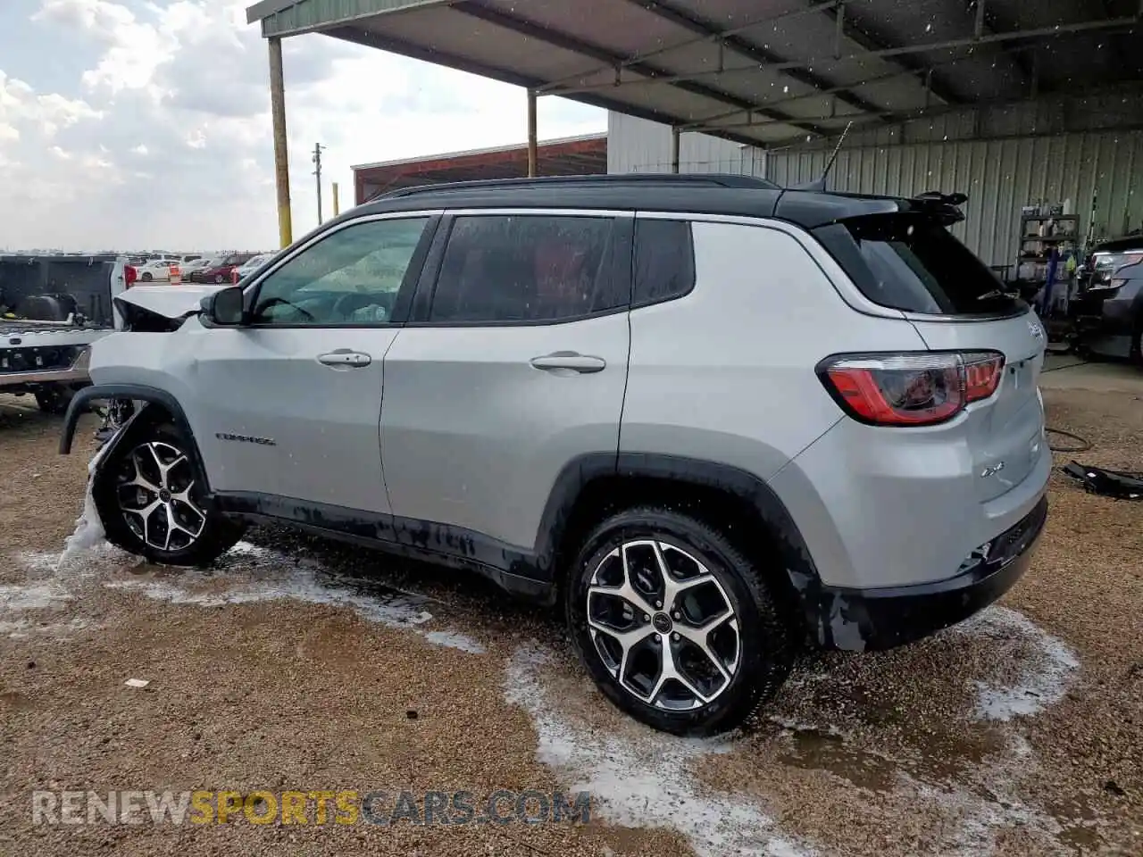 2 Photograph of a damaged car 3C4NJDCN7ST561187 JEEP COMPASS 2025