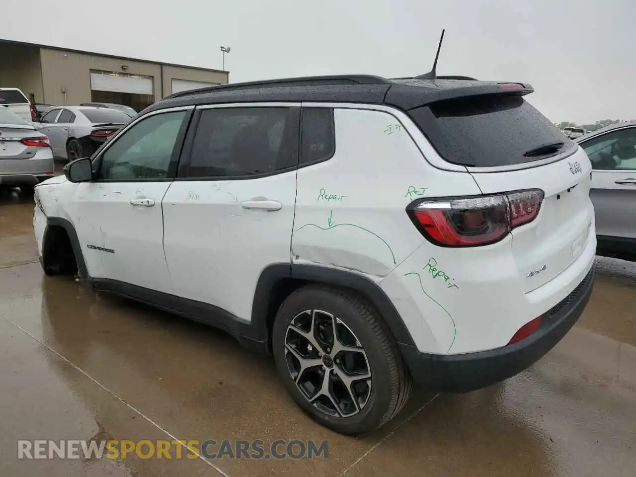 2 Photograph of a damaged car 3C4NJDCN7ST564865 JEEP COMPASS 2025