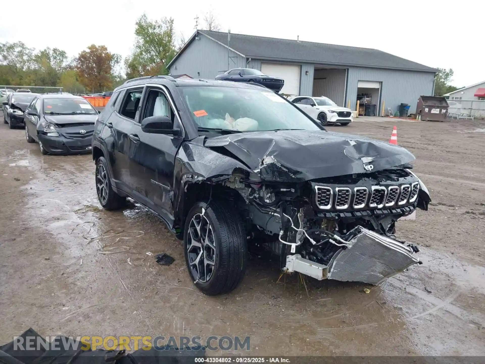 1 Photograph of a damaged car 3C4NJDCN7ST571735 JEEP COMPASS 2025
