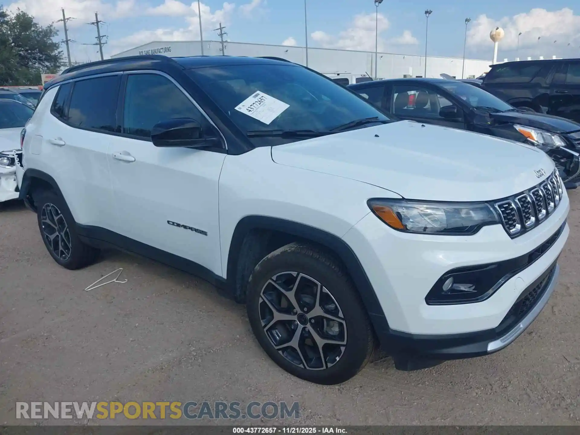1 Photograph of a damaged car 3C4NJDCN7ST595985 JEEP COMPASS 2025