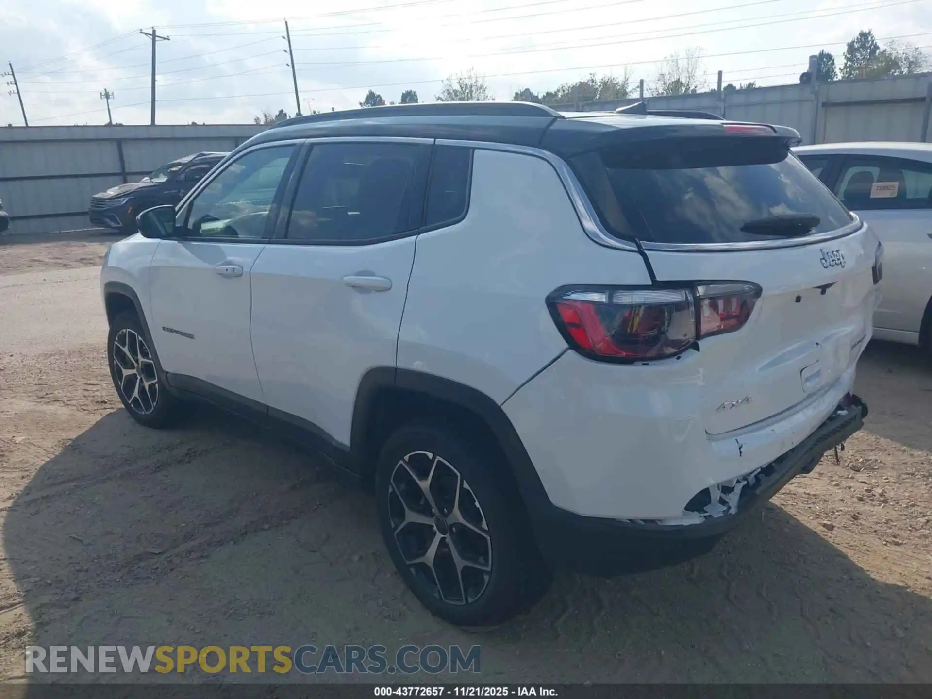 3 Photograph of a damaged car 3C4NJDCN7ST595985 JEEP COMPASS 2025