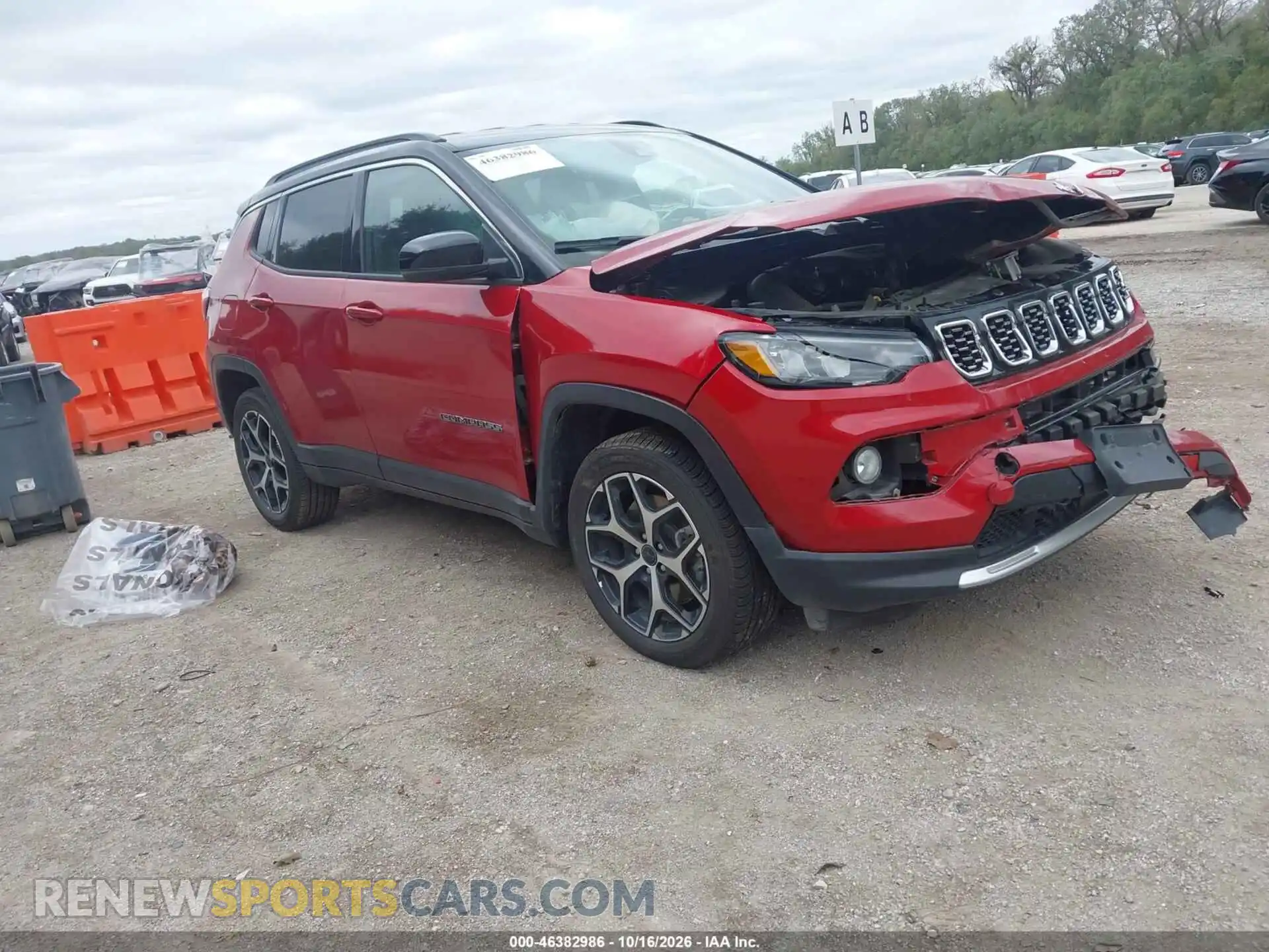 1 Фотография поврежденного автомобиля 3C4NJDCN7ST614857 JEEP COMPASS 2025