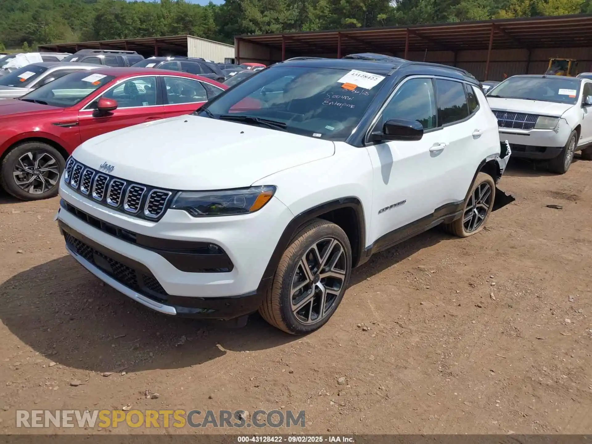 2 Photograph of a damaged car 3C4NJDCN7ST615250 JEEP COMPASS 2025