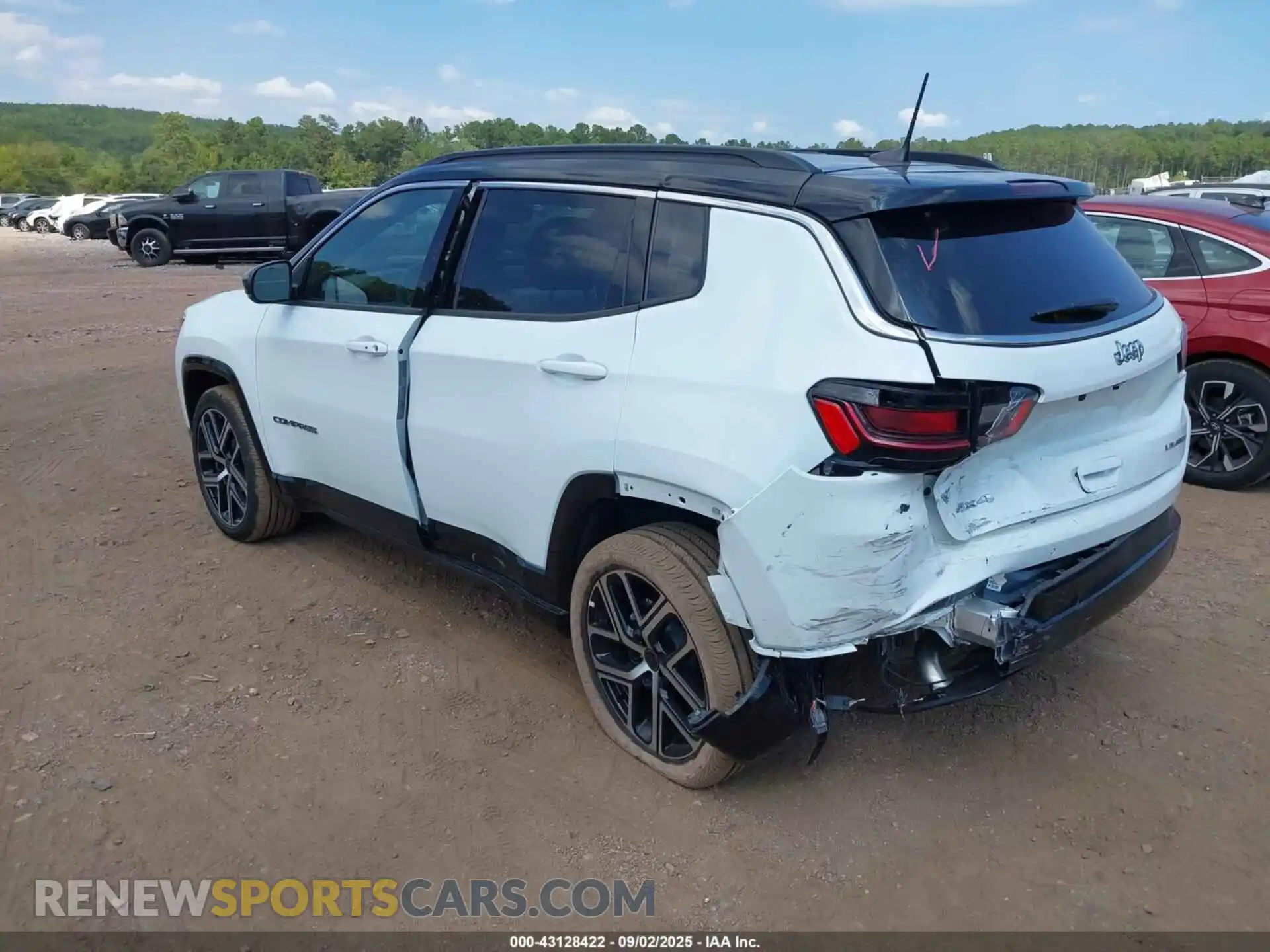 3 Photograph of a damaged car 3C4NJDCN7ST615250 JEEP COMPASS 2025