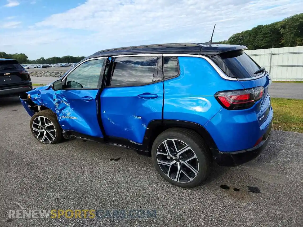 2 Photograph of a damaged car 3C4NJDCN7ST616186 JEEP COMPASS 2025
