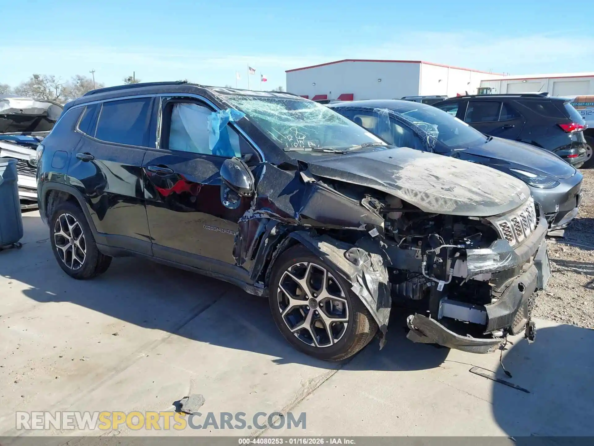 1 Photograph of a damaged car 3C4NJDCN7ST622456 JEEP COMPASS 2025