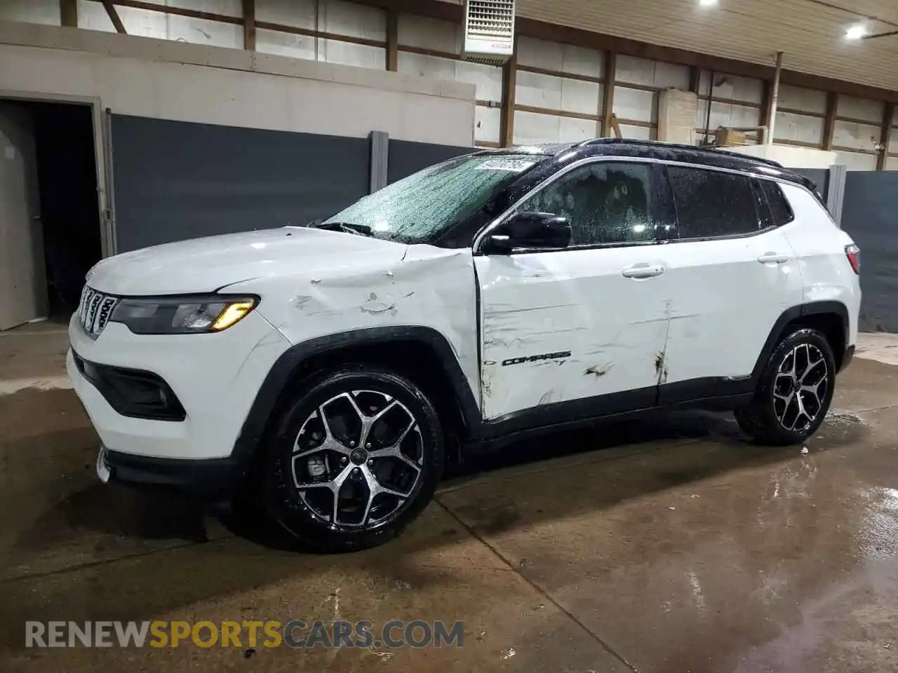 1 Photograph of a damaged car 3C4NJDCN7ST623770 JEEP COMPASS 2025