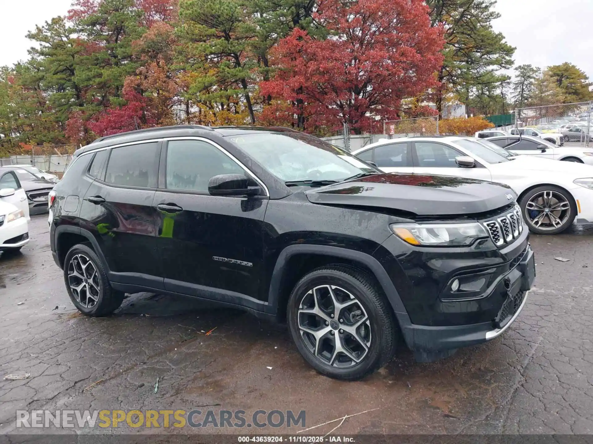 1 Photograph of a damaged car 3C4NJDCN8ST502293 JEEP COMPASS 2025