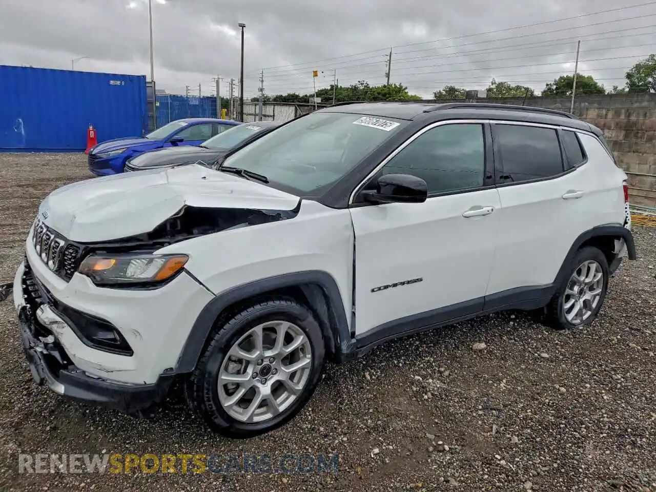 1 Photograph of a damaged car 3C4NJDCN8ST507736 JEEP COMPASS 2025