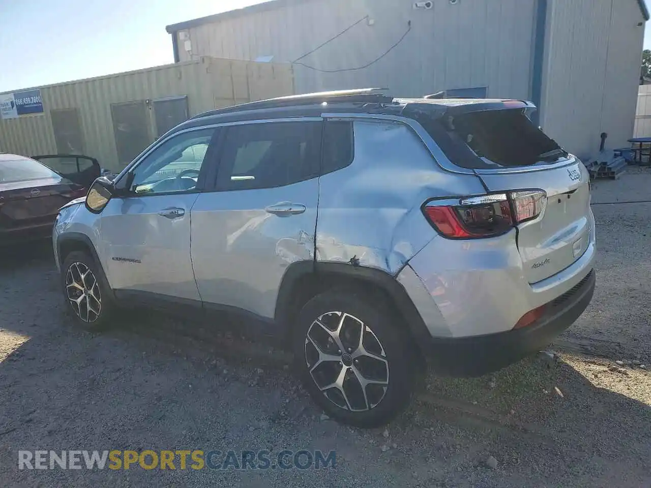 2 Photograph of a damaged car 3C4NJDCN8ST509017 JEEP COMPASS 2025