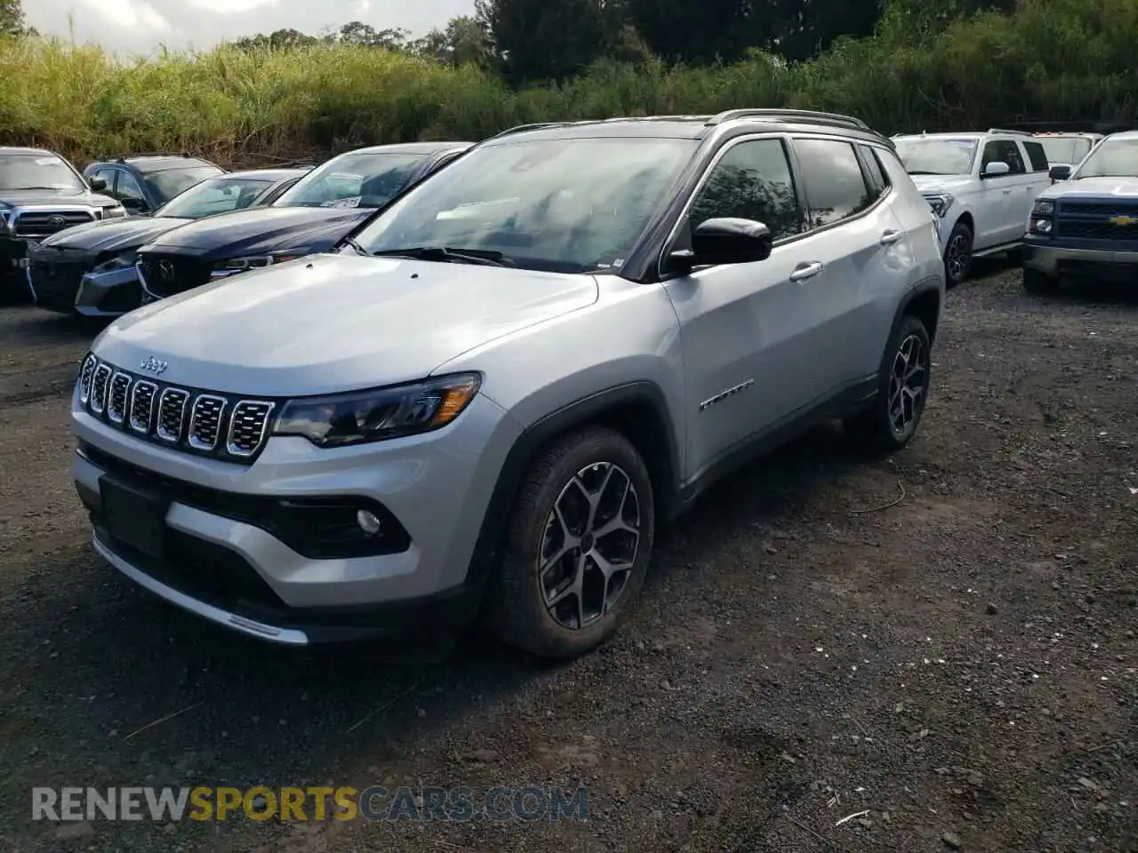 1 Photograph of a damaged car 3C4NJDCN8ST510393 JEEP COMPASS 2025