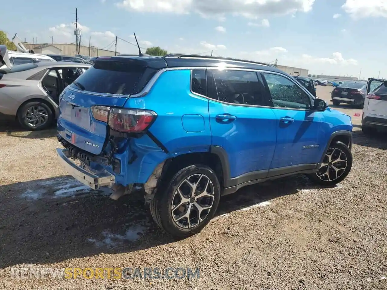 3 Photograph of a damaged car 3C4NJDCN8ST524732 JEEP COMPASS 2025