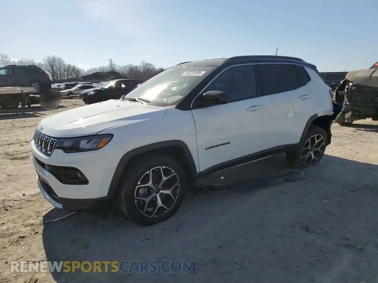 1 fotografías del automóvil dañado 3C4NJDCN8ST535388 JEEP COMPASS 2025
