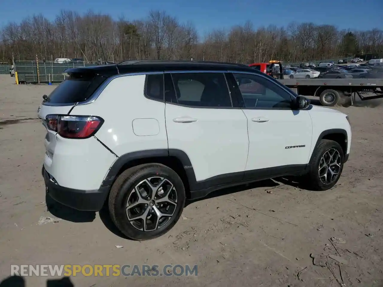3 fotografías del automóvil dañado 3C4NJDCN8ST535388 JEEP COMPASS 2025
