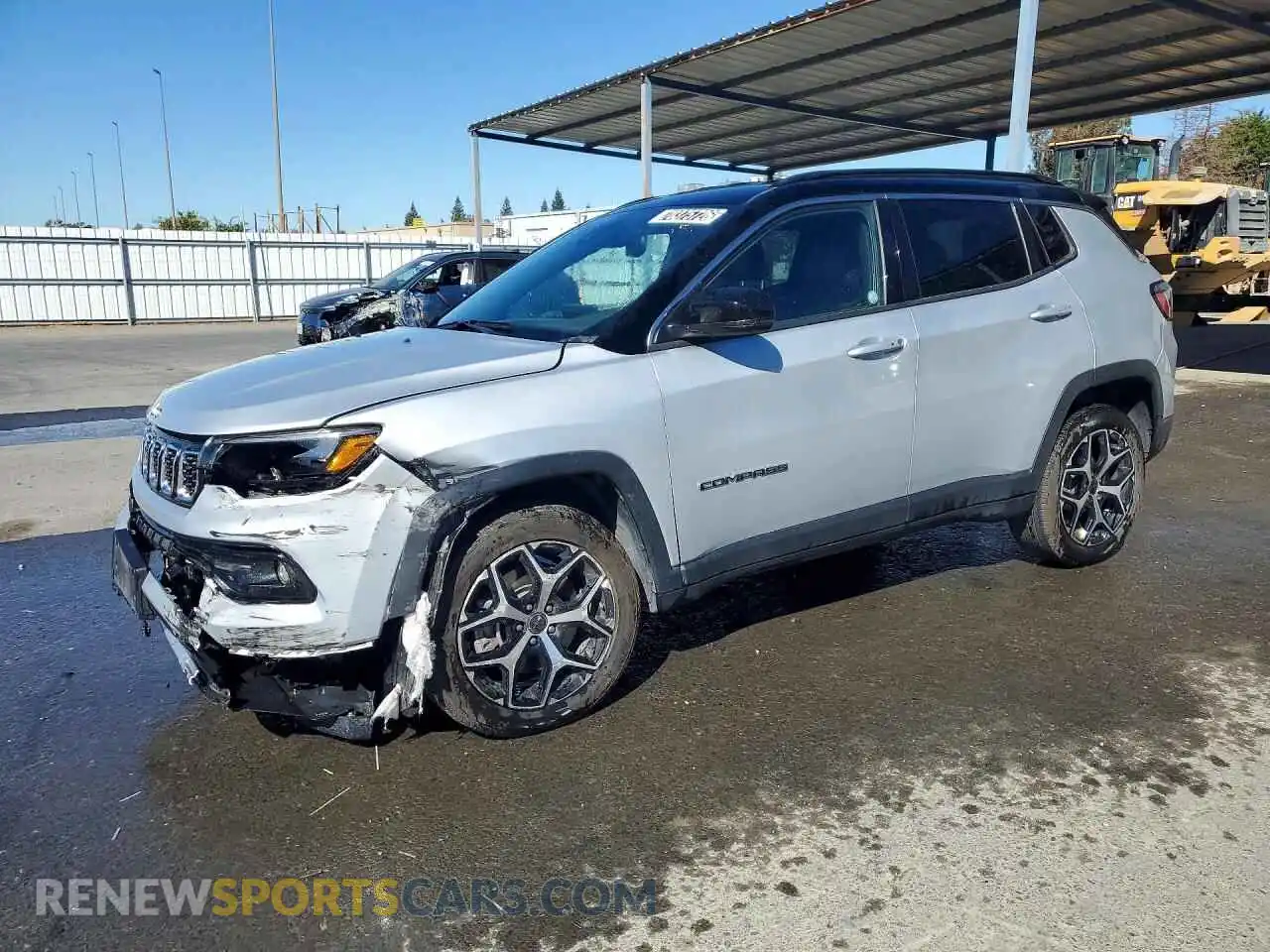 1 Photograph of a damaged car 3C4NJDCN8ST545936 JEEP COMPASS 2025