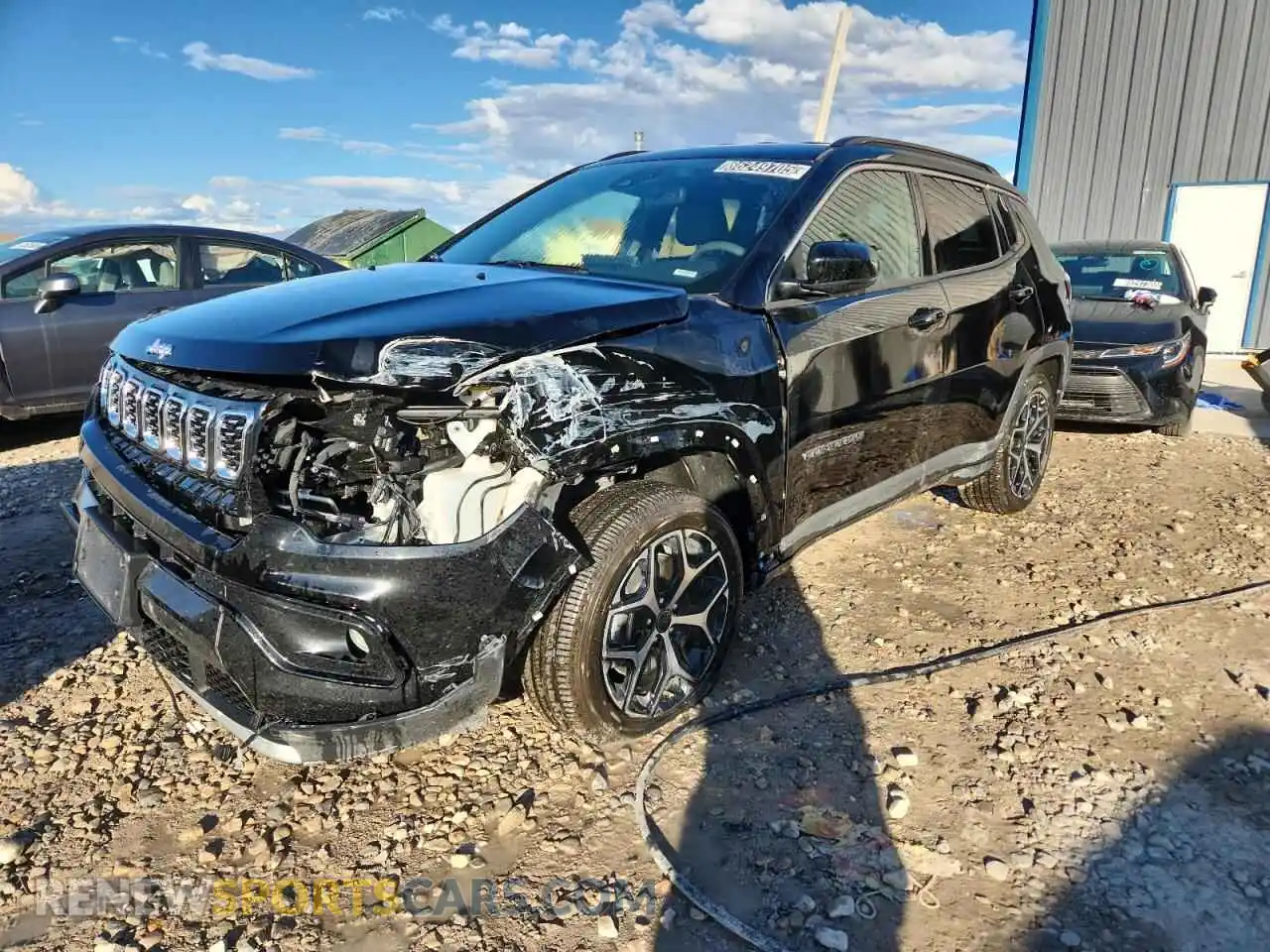 1 Photograph of a damaged car 3C4NJDCN8ST576894 JEEP COMPASS 2025