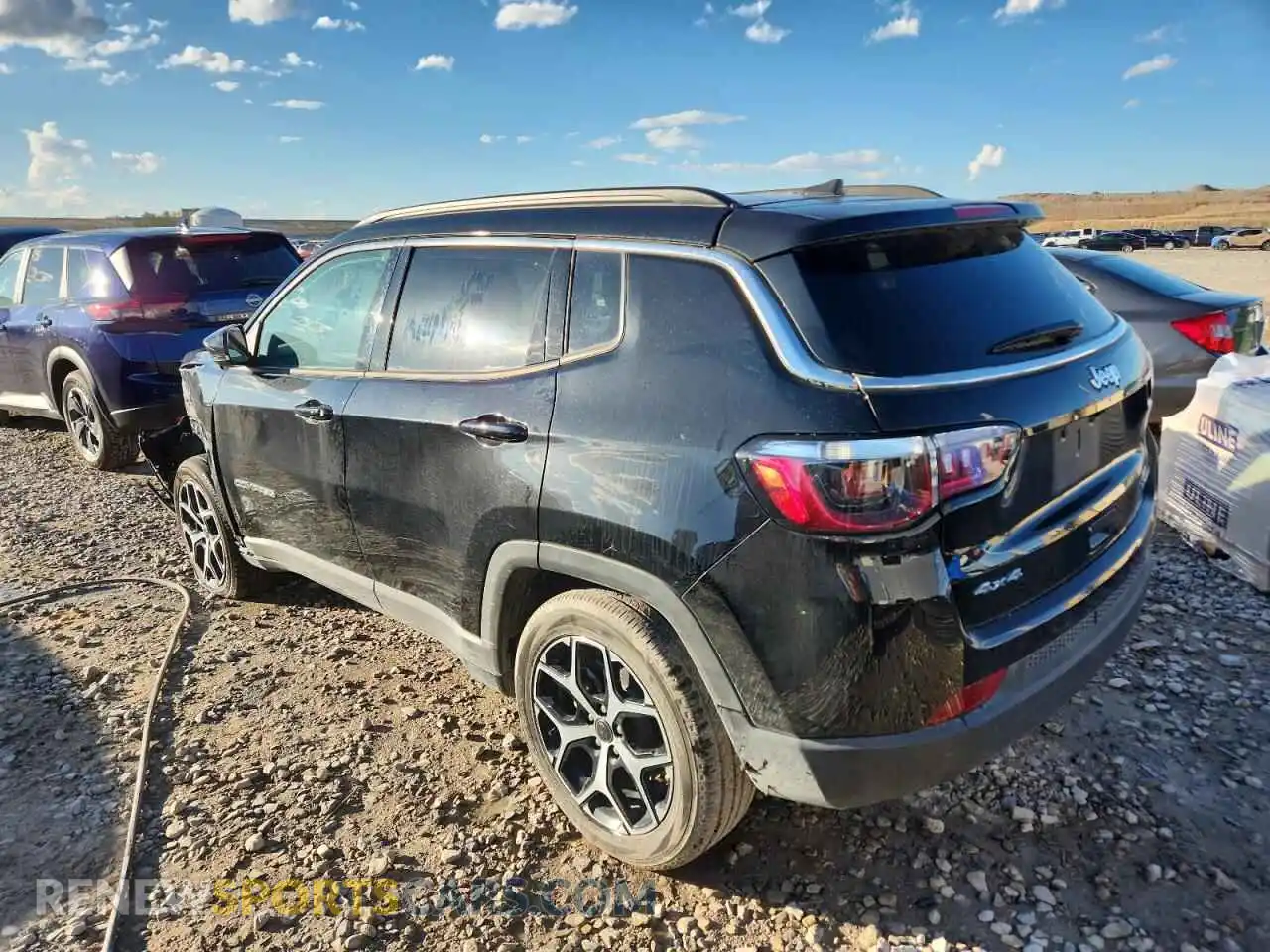 2 Photograph of a damaged car 3C4NJDCN8ST576894 JEEP COMPASS 2025
