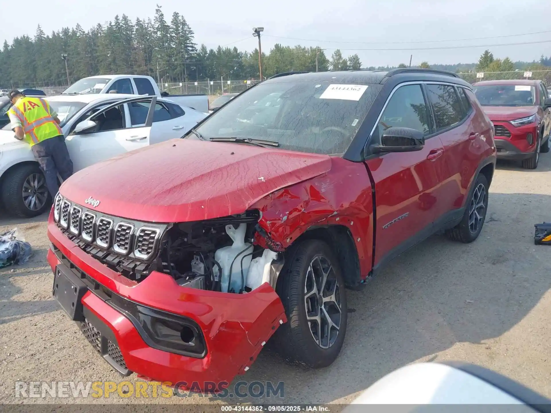 2 Photograph of a damaged car 3C4NJDCN8ST579505 JEEP COMPASS 2025
