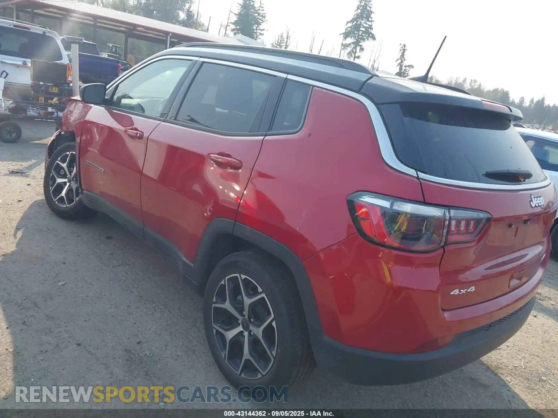 3 Photograph of a damaged car 3C4NJDCN8ST579505 JEEP COMPASS 2025