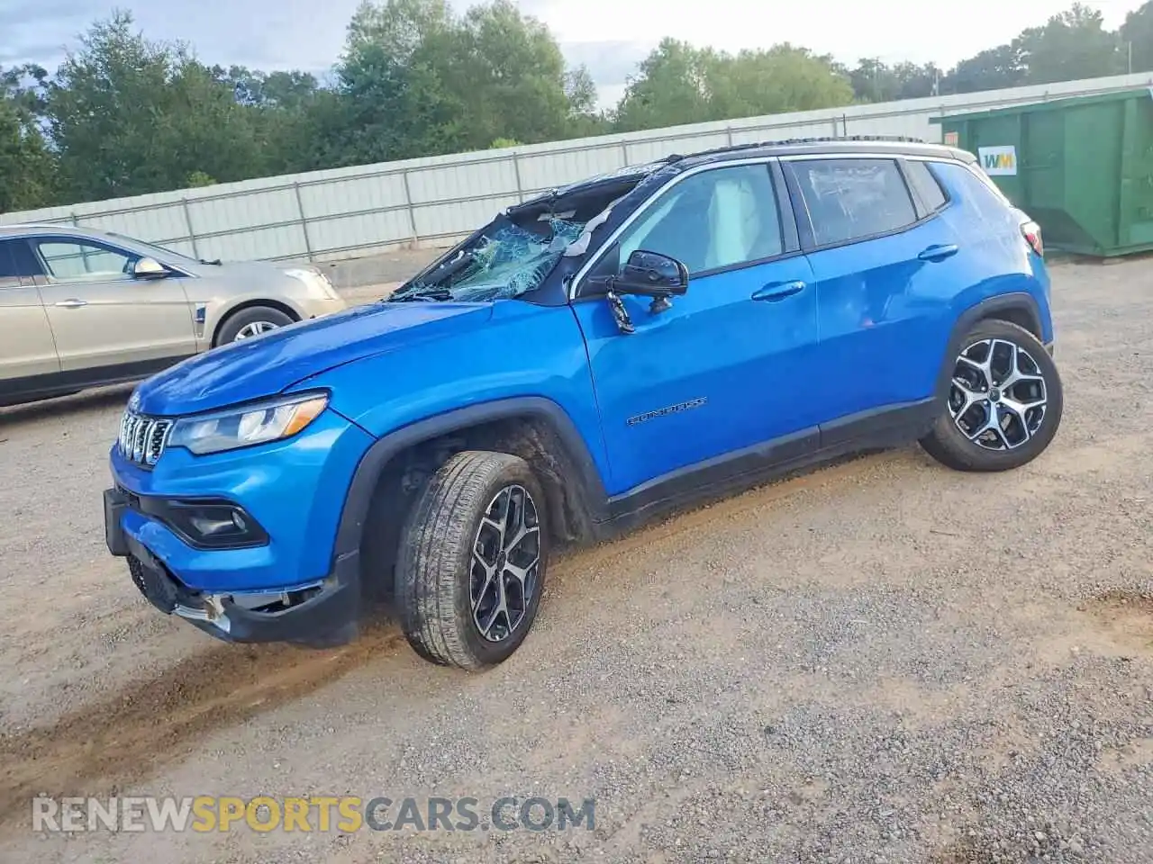 1 fotografías del automóvil dañado 3C4NJDCN8ST602698 JEEP COMPASS 2025