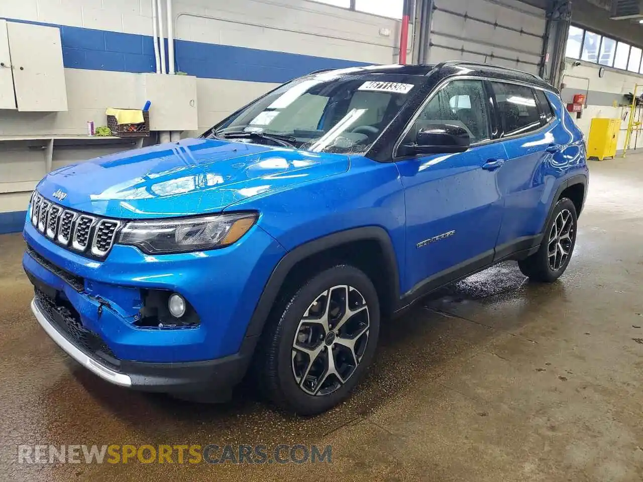 1 Photograph of a damaged car 3C4NJDCN8ST619517 JEEP COMPASS 2025