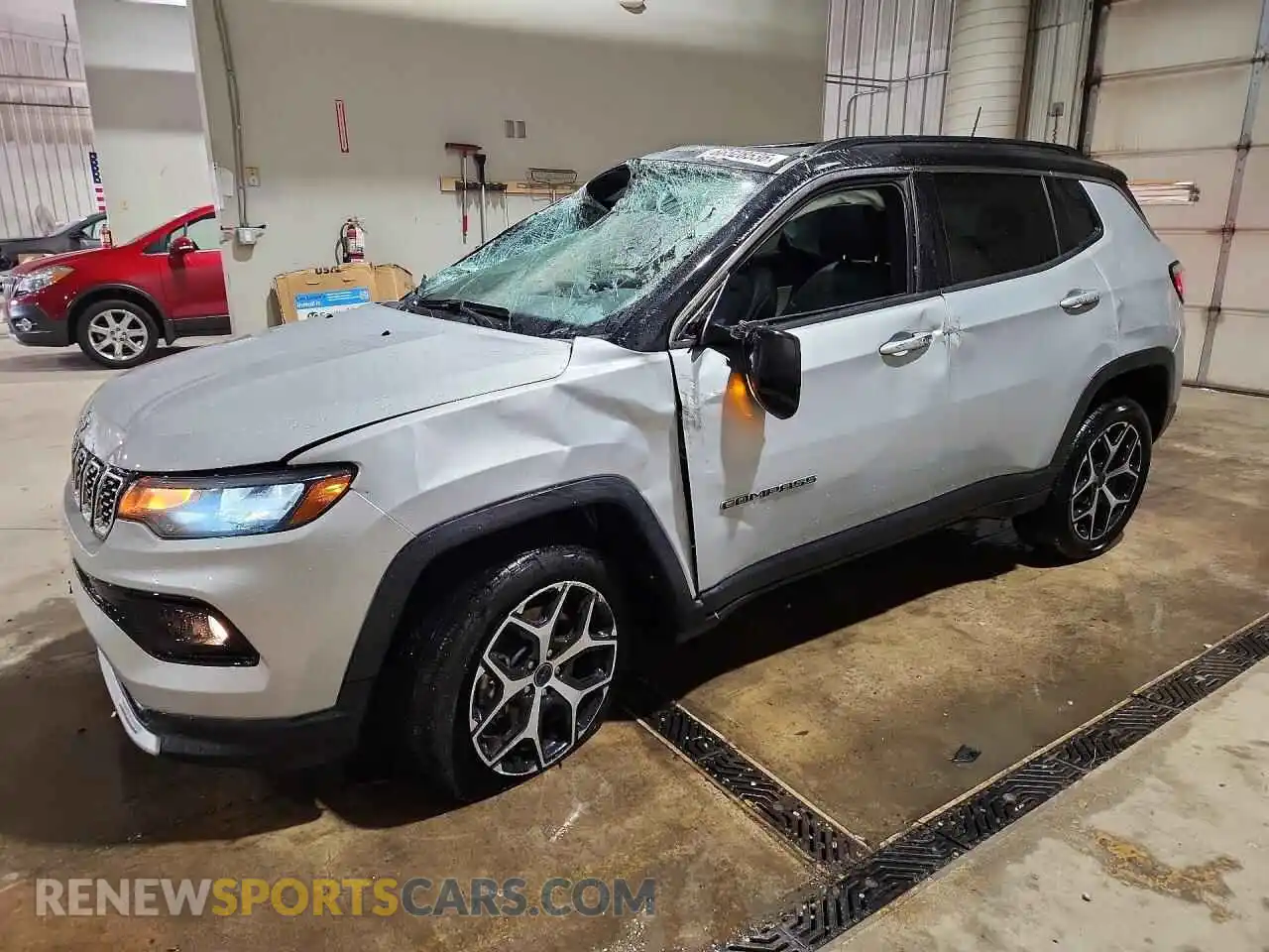 1 Photograph of a damaged car 3C4NJDCN9ST505882 JEEP COMPASS 2025