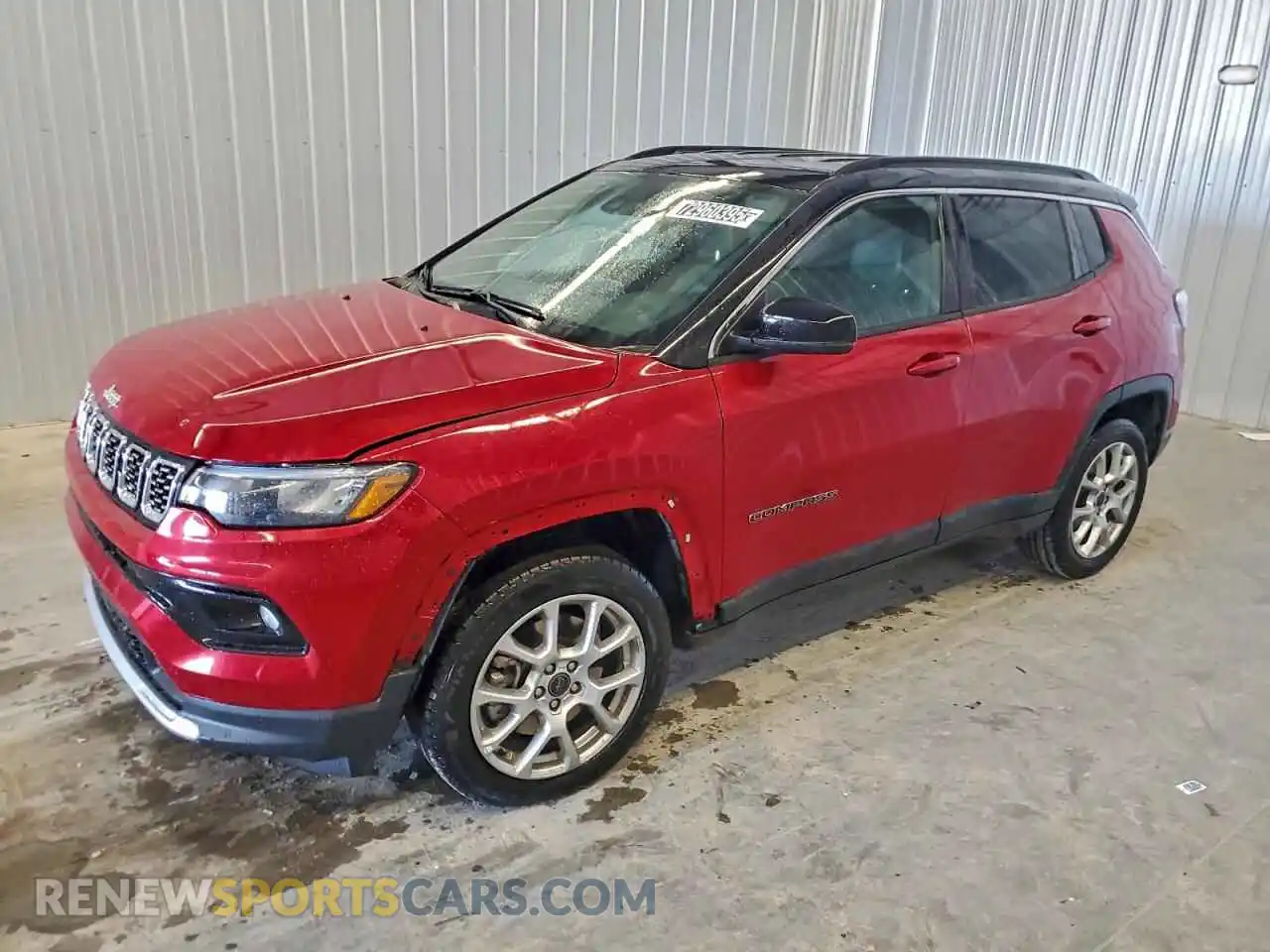 1 Photograph of a damaged car 3C4NJDCN9ST507745 JEEP COMPASS 2025