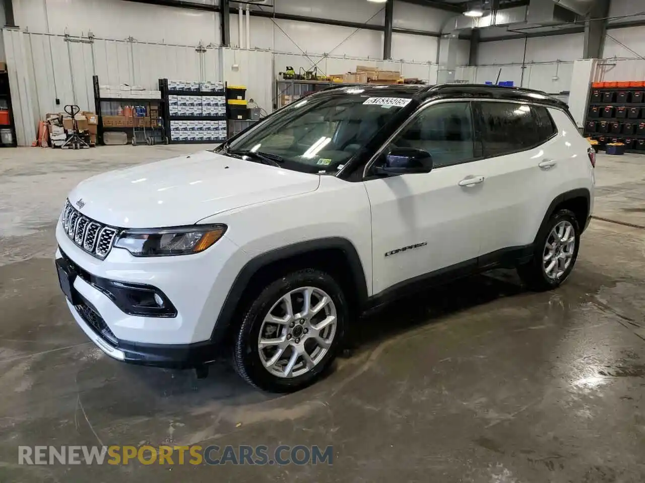 1 Photograph of a damaged car 3C4NJDCN9ST507938 JEEP COMPASS 2025