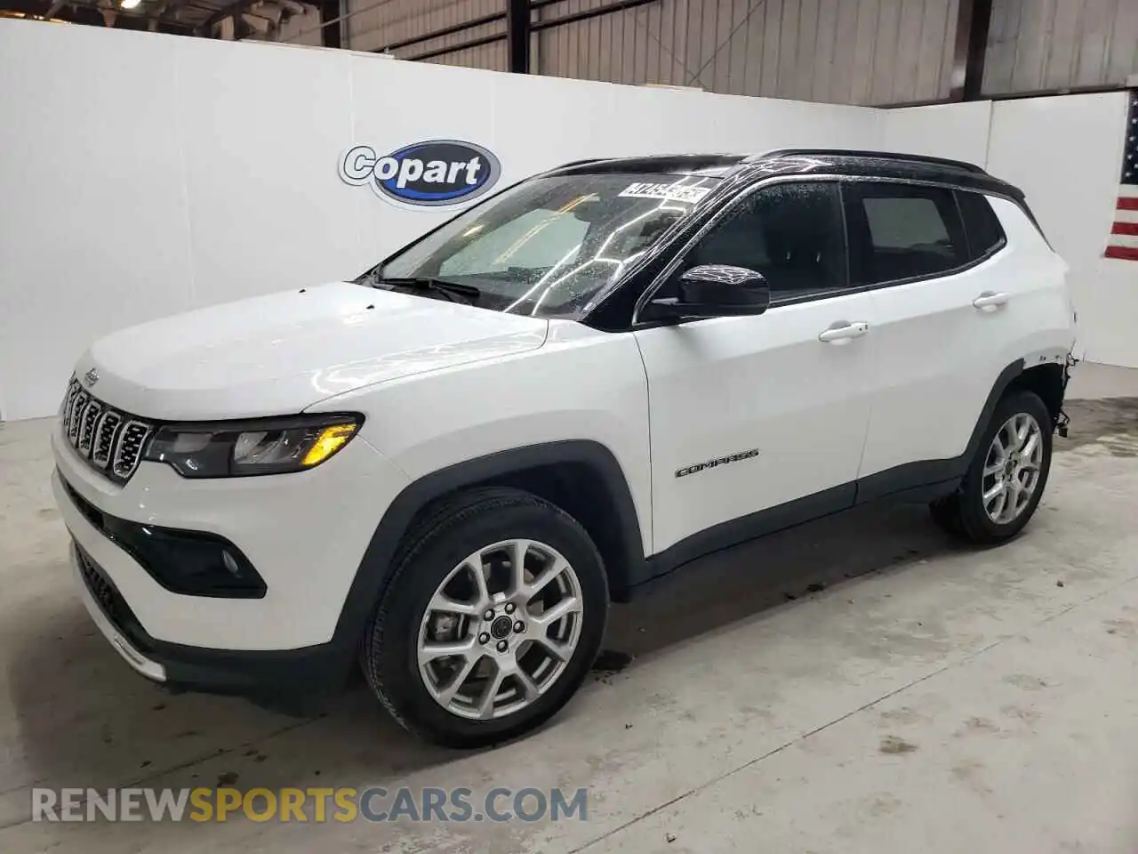 1 Photograph of a damaged car 3C4NJDCN9ST508054 JEEP COMPASS 2025