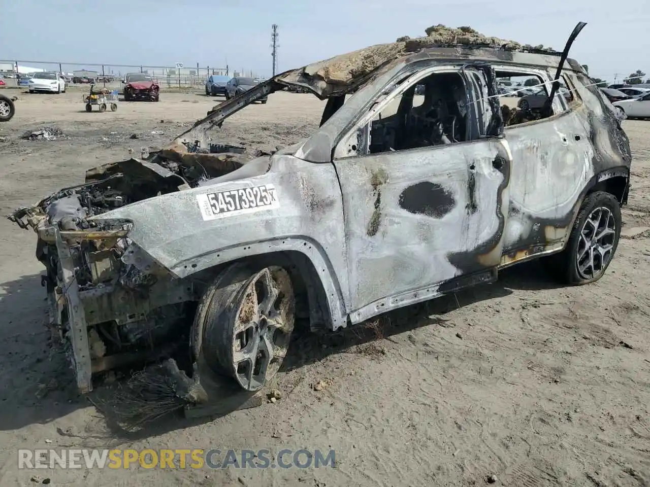1 Photograph of a damaged car 3C4NJDCN9ST510807 JEEP COMPASS 2025